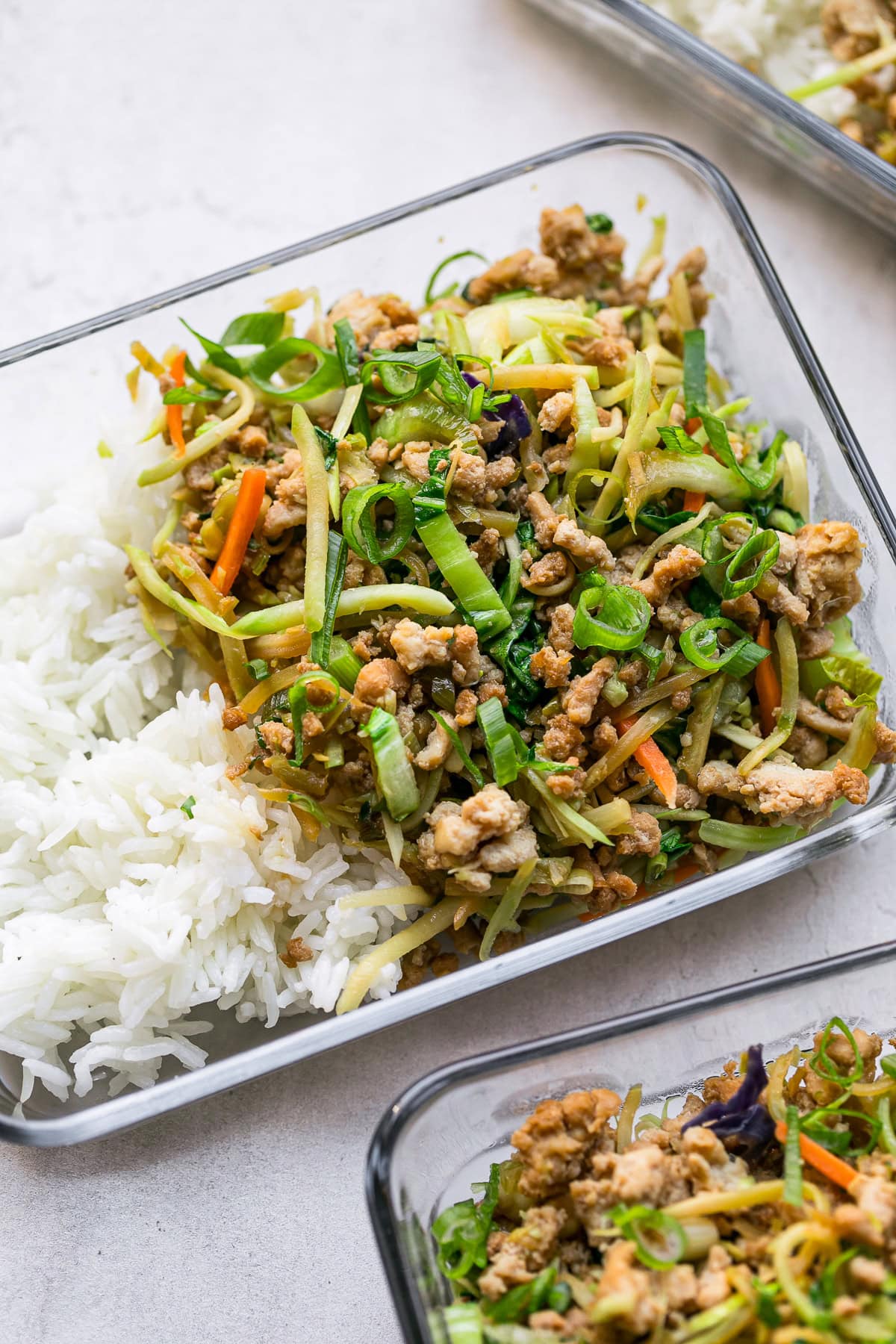 Chicken Egg Roll Bowl | Högprotein
