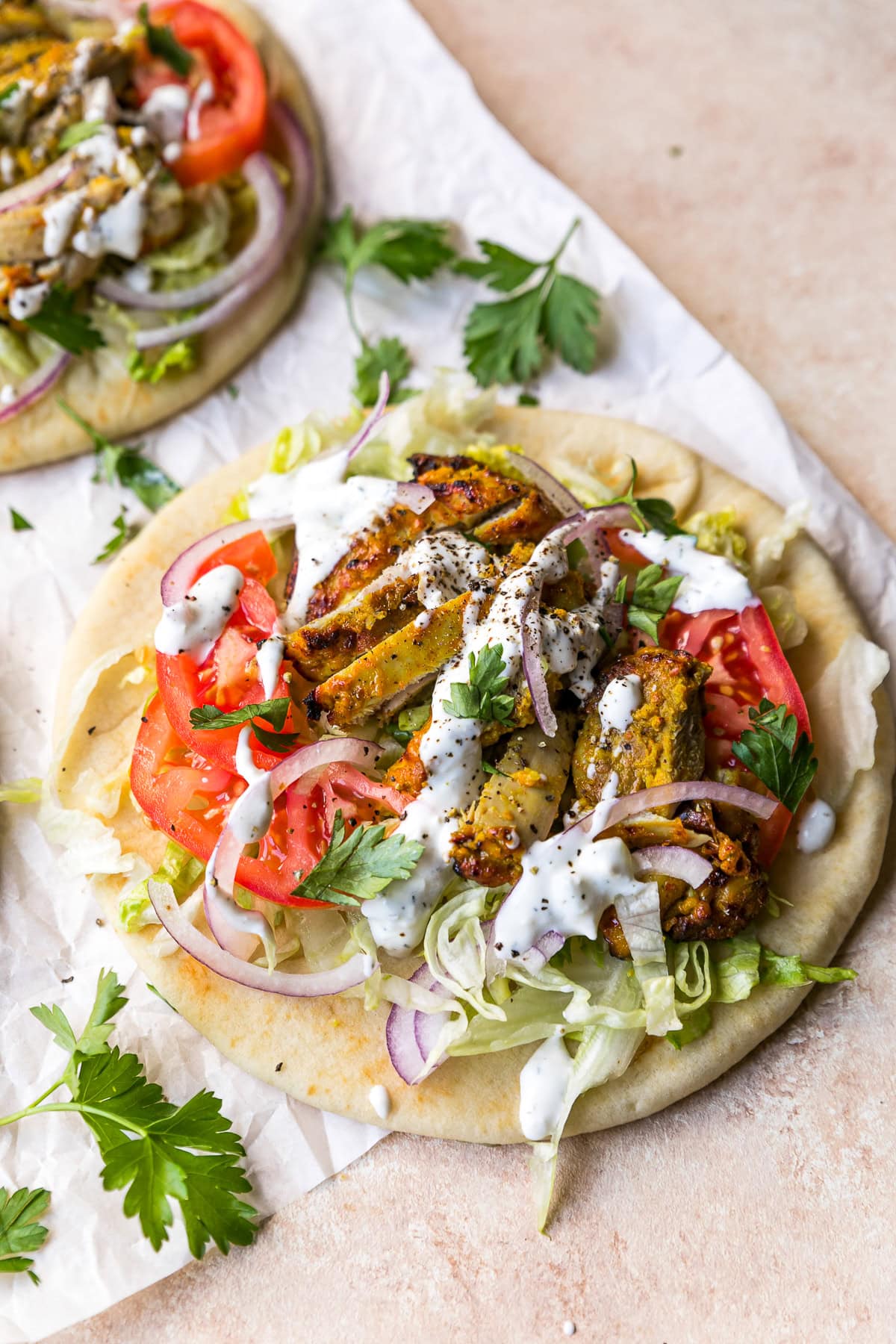 Kycklinggyro – Skinnytaste
