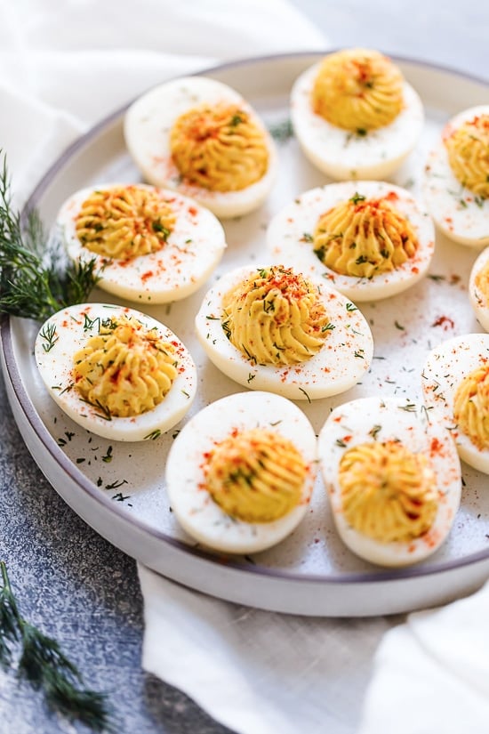 Deviled Eggs Recept L Skinnytaste